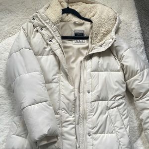 Abercrombie long puffer